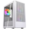 Компьютерный корпус Powercase Mistral SM07 TG ARGB White (CMMSM07W-A3)