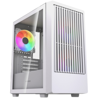 Компьютерный корпус Powercase Mistral SM07 TG ARGB White (CMMSM07W-A3)