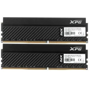 Оперативная память 32 Gb 3600 MHz ADATA GAMMIX D45 Black (AX4U360016G18I-DCBKD45)