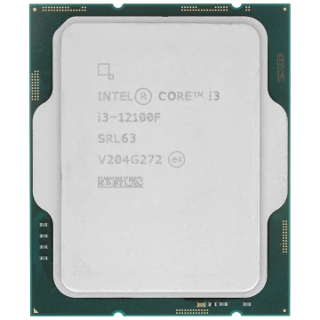 Процессор Intel Core i3 12100F BOX BX8071512100F