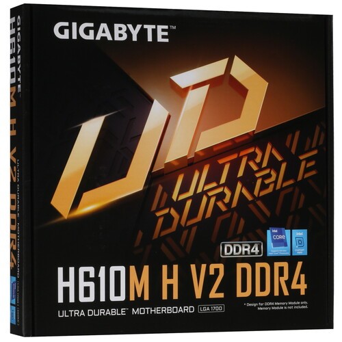 Материнская плата Gigabyte H610M H V2 DDR4