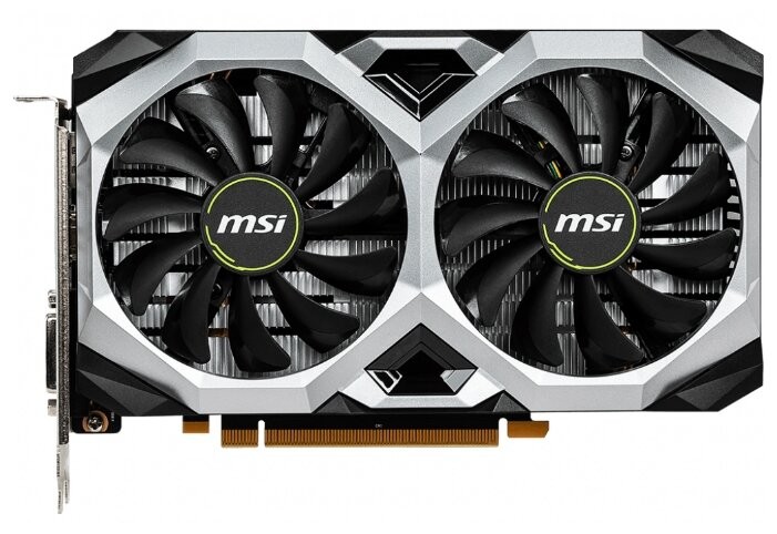 Видеокарта MSI (GTX 1660 SUPER VENTUS XS OCV1) GeForce GTX 1660 SUPER 1815MHz PCI-E 3.0 6144MB 14000MHz 192 bit DVI DisplayPort HDMI VENTUS XS OC V1