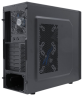 Компьютерный корпус Deepcool TESSERACT BF Black Black-Blue (DP-CCATX-TSRBFBK)