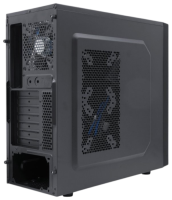 Компьютерный корпус Deepcool TESSERACT BF Black Black-Blue (DP-CCATX-TSRBFBK)