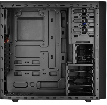 Компьютерный корпус Deepcool TESSERACT BF Black Black-Blue (DP-CCATX-TSRBFBK)