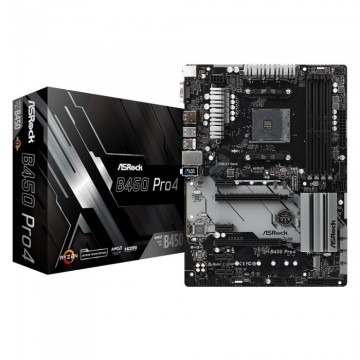 Материнская плата ASRock B450 PRO4