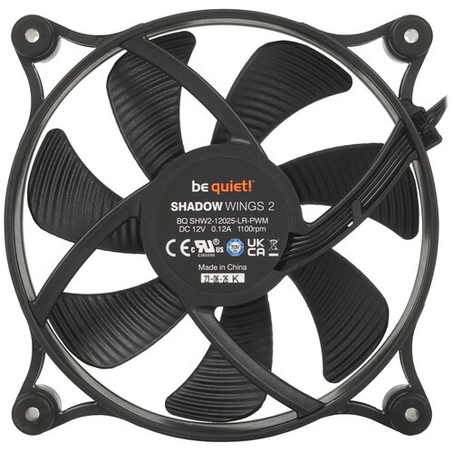 Корпусной вентилятор Be Quiet! SHADOW WINGS 2 120mm BL085