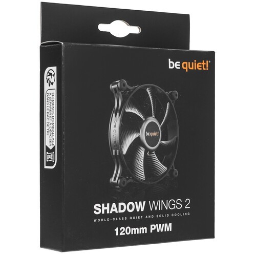Корпусной вентилятор Be Quiet! SHADOW WINGS 2 120mm BL085