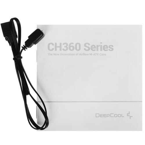 Компьютерный корпус Deepcool CH360 ARGB (R-CH360-BKAPE3-G-1)