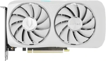 Видеокарта Zotac (ZT-D40610Q-10M) GeForce RTX 4060 Ti 8GB TWIN EDGE OC WHITE ED