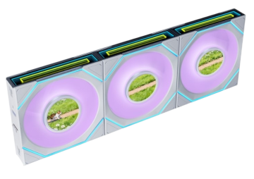 Комплект вентиляторов для корпуса Lian Li UNI FAN SL INF LCD FLEX 120 12SLIND1F3W ARGB White (G9F.12SLIND1F3W.R0)