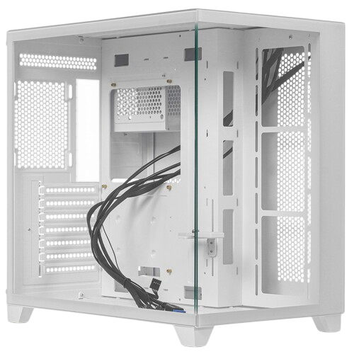 Компьютерный корпус 1STPLAYER MEGAVIEW MV8-TP White (MV8-TP-WH)