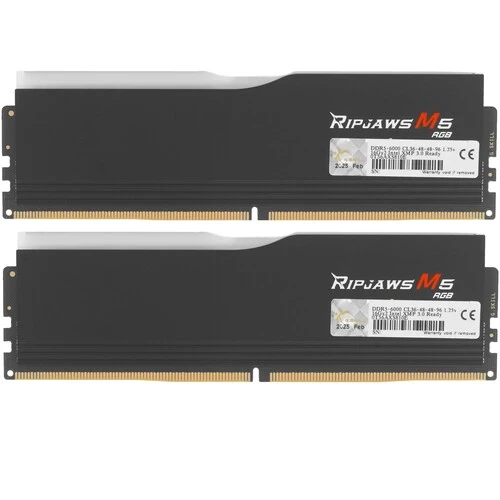 Оперативная память 32 Gb 6000 MHz G.Skill RIPJAWS M5 RGB Black (F5-6000J3648D16GX2-RM5RK)