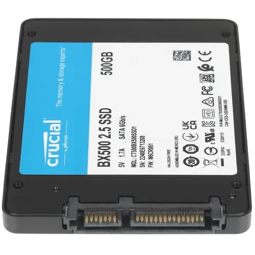 Твердотельный накопитель CRUCIAL 500 Gb BX500 (CT500BX500SSD1)