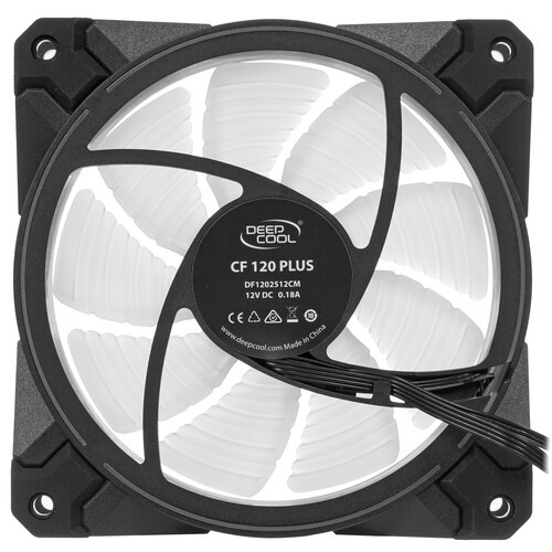 Комплект вентиляторов для корпуса Deepcool CF120 PLUS 3 IN 1 RGB PWM (DP-F12-AR-CF120P-3P)