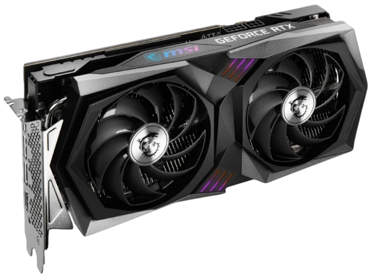 Видеокарта MSI (RTX 3060 GAMING X 12G) GeForce RTX 3060 12GB GAMING X