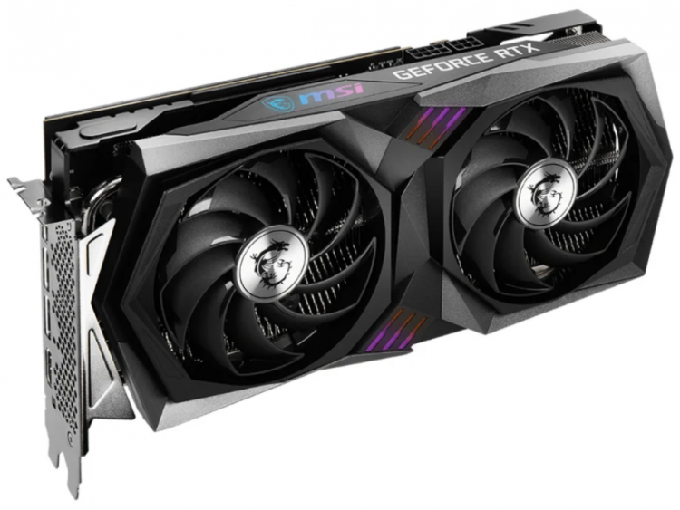 Видеокарта MSI (RTX 3060 GAMING X 12G) GeForce RTX 3060 12GB GAMING X ...