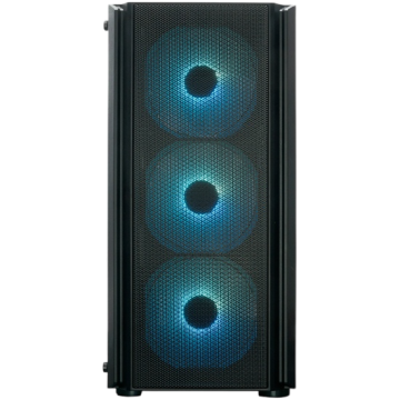Компьютерный корпус XASTRA A402M 4ARGB Black (A402M-4FC12A-BK)