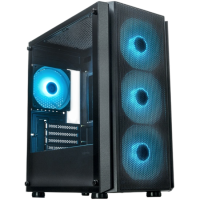 Компьютерный корпус XASTRA A402M 4ARGB Black (A402M-4FC12A-BK)