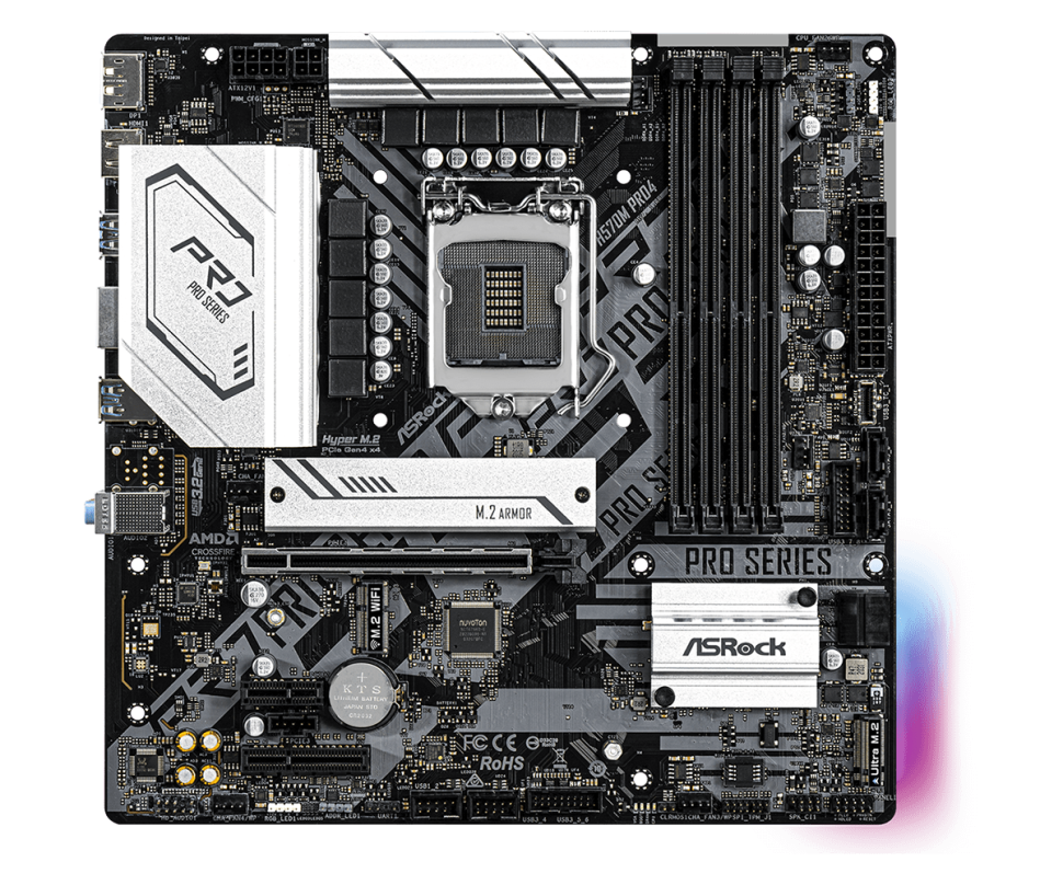 Материнская плата ASRock H570M PRO4