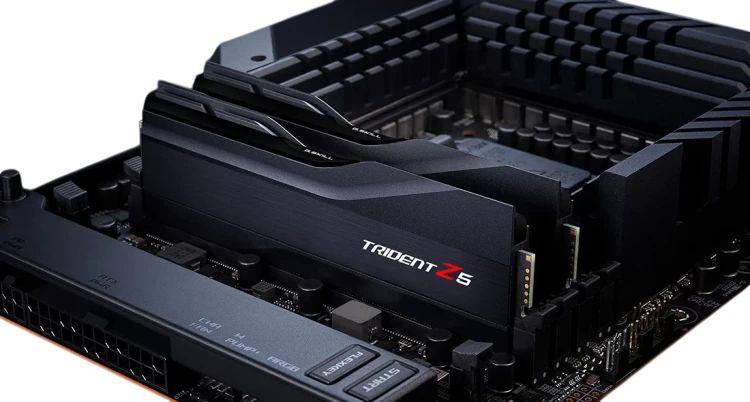Оперативная память 64 Gb 6000 MHz G.Skill TRIDENT Z5 Black (F5-6000J3238G32GX2-TZ5K)