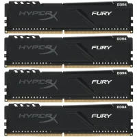 Оперативная память 32 Gb 3600 MHz Kingston HYPERX FURY Black (HX436C17FB3K4/32)
