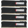 Оперативная память 32 Gb 3600 MHz Kingston HYPERX FURY Black (HX436C17FB3K4/32)