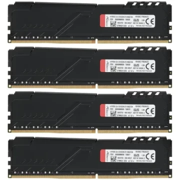 Оперативная память 32 Gb 3600 MHz Kingston HYPERX FURY Black (HX436C17FB3K4/32)