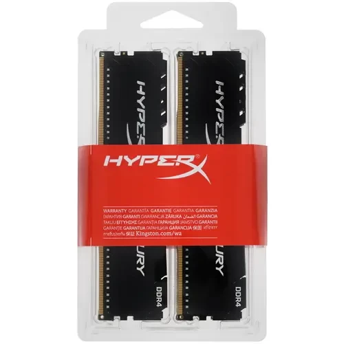 Оперативная память 32 Gb 3600 MHz Kingston HYPERX FURY Black (HX436C17FB3K4/32)