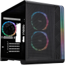 Компьютерный корпус 1STPLAYER VT6 ARGB Black (VT6-BK-3FS7)