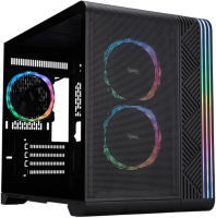 Компьютерный корпус 1STPLAYER VT6 ARGB Black (VT6-BK-3FS7)