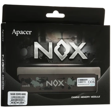 Оперативная память 16 Gb 6000 MHz Apacer NOX (AH5U16G60C622MBAA-1)
