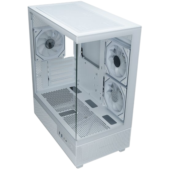 Компьютерный корпус XASTRA Q400M 3ARGB-C6-UC ARGB White (Q400M-3FM12A-C6-UC-WH)