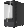 Компьютерный корпус Powercase Vision Micro M1 TG ARGB Black (CVMM1B-A3)