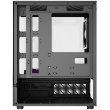 Компьютерный корпус Powercase Vision Micro M1 TG ARGB Black (CVMM1B-A3)