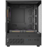 Компьютерный корпус Powercase Vision Micro M1 TG ARGB Black (CVMM1B-A3)