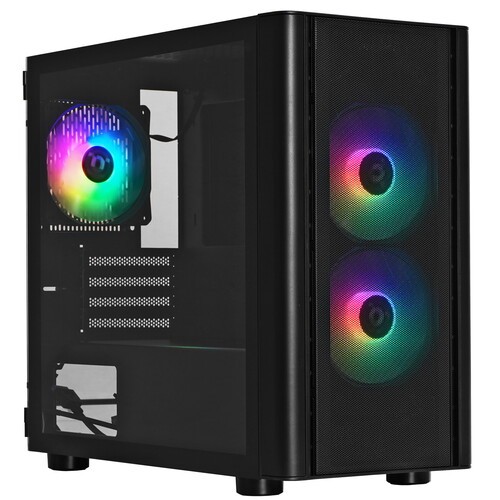 Компьютерный корпус ThermalTake BREEZE Edition V150 TG ARGB Black CA-1R1-00S1WN-02