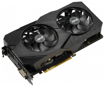 Видеокарта ASUS (DUAL-RTX2060-O6G-EVO) GeForce RTX 2060 6Gb DUAL OC EVO 90YV0CH2-M0NA00