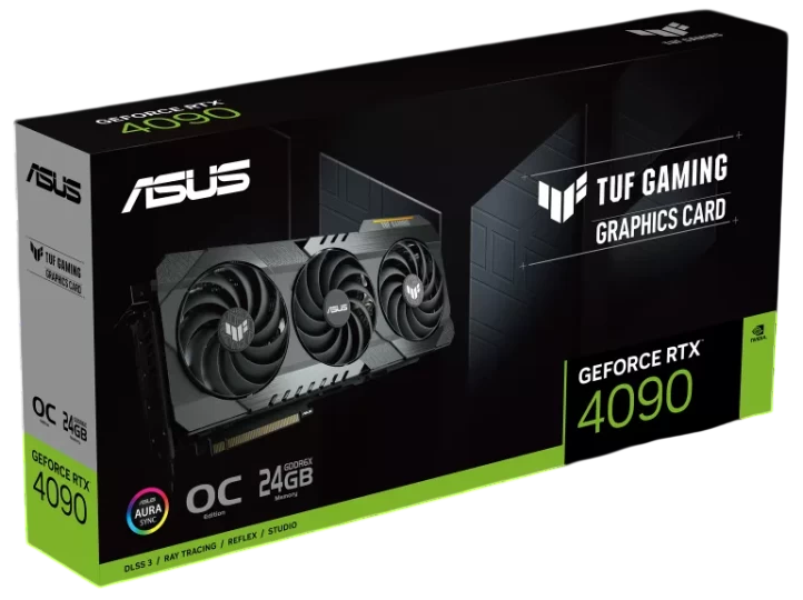 Видеокарта ASUS (TUF-RTX4090-O24G-OG-GAMING) GeForce RTX 4090 24GB GAMING 90YV0IY3-M0NA00