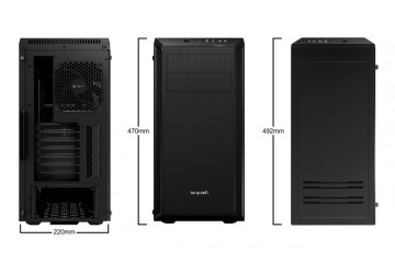 Компьютерный корпус Be Quiet! PURE BASE 600 WINDOW Black BGW21