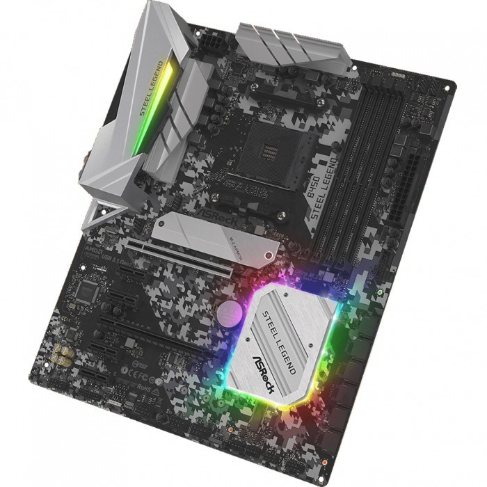 Материнская плата ASRock B450 STEEL LEGEND