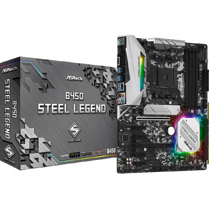 Материнская плата ASRock B450 STEEL LEGEND