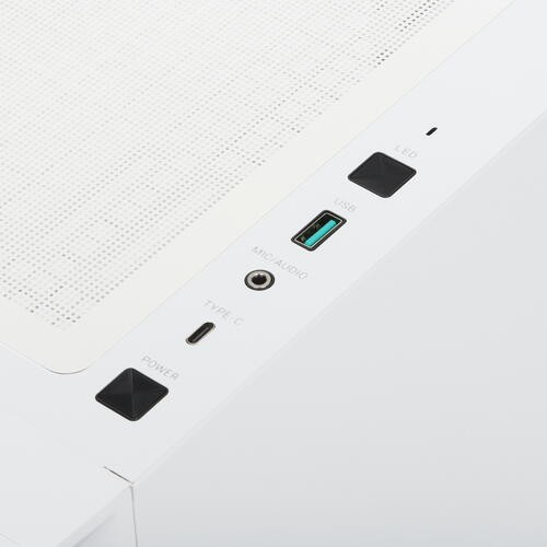 Компьютерный корпус Deepcool CH360 TG RGB White (R-CH360-WHAPE3-G-1)