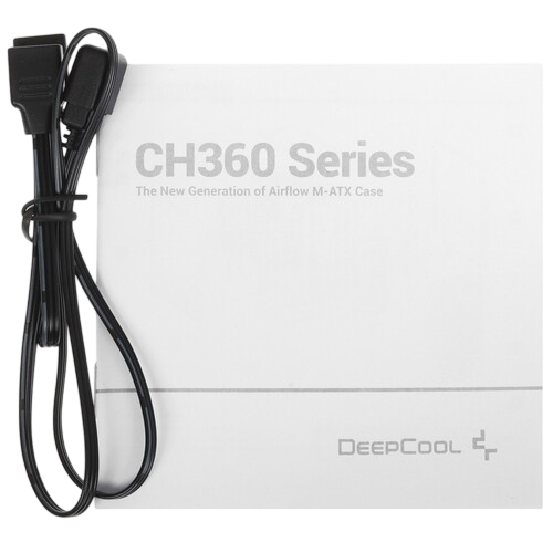 Компьютерный корпус Deepcool CH360 TG RGB White (R-CH360-WHAPE3-G-1)