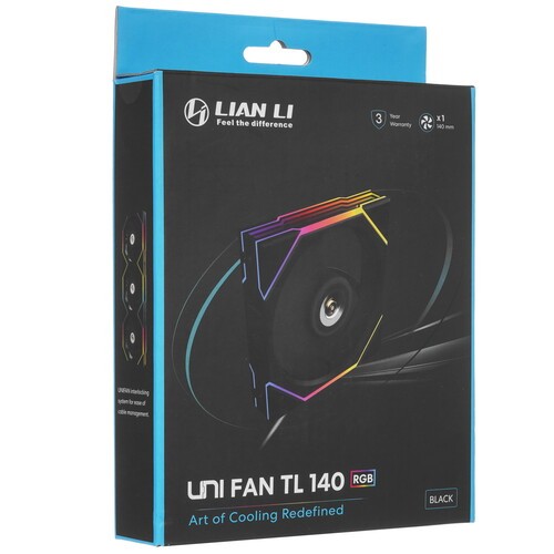Вентилятор для корпуса Lian Li  UNI FAN TL140 LED Black G99.14TL1B.R0 PWM