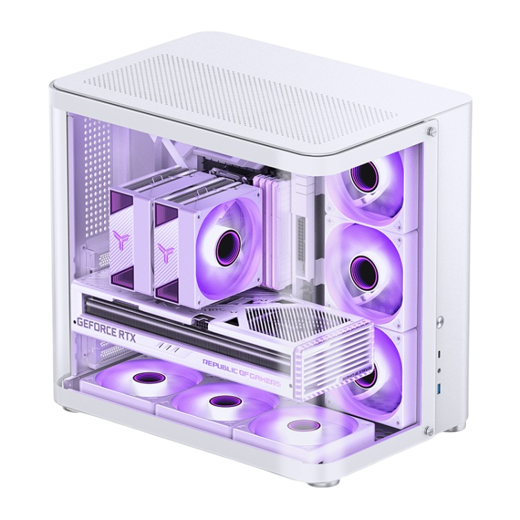 Компьютерный корпус JONSBO TG White (TK-2 2.0)