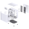 Компьютерный корпус JONSBO TG White (TK-2 2.0)