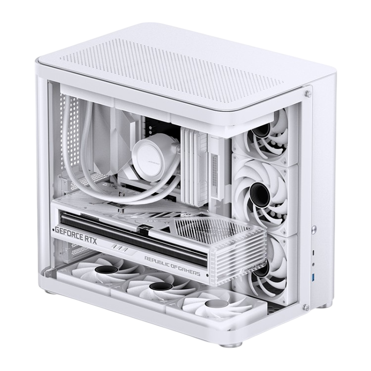 Компьютерный корпус JONSBO TG White (TK-2 2.0)