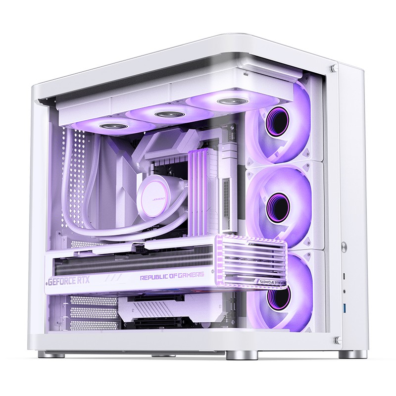 Компьютерный корпус JONSBO TG White (TK-2 2.0)