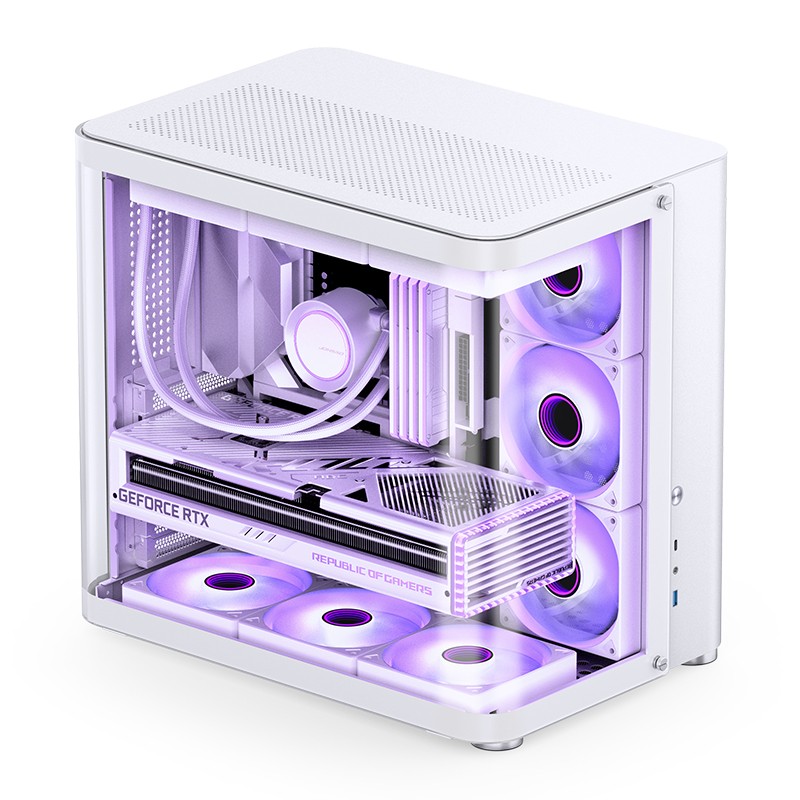 Компьютерный корпус JONSBO TG White (TK-2 2.0)
